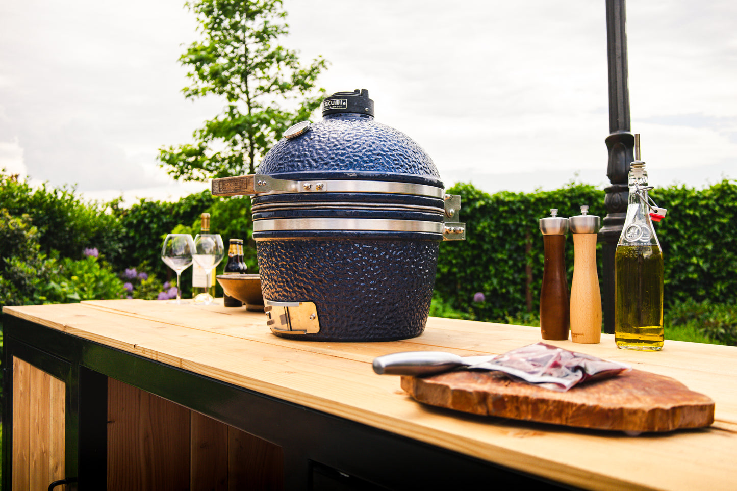 Buitenkeuken | Metalen Frame| 256CM