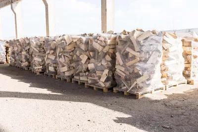 Pallet brandhout eiken+beuken - 1 ton losgestort - Inclusief bezorging