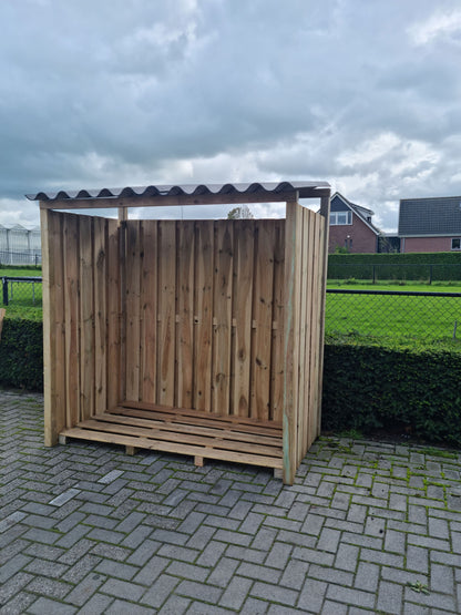 Tuin / haard hout / container berging