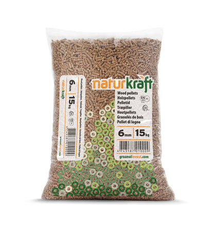 Hout pellets ENplus A1 - 66 zak 15kg - 990kg